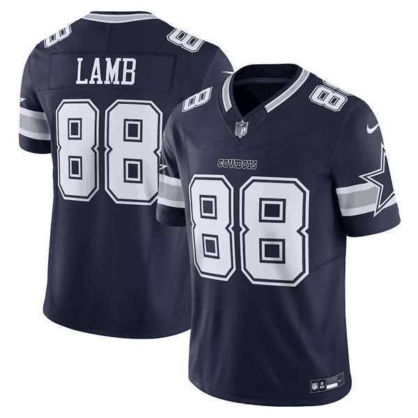 Men & Women & Youth Dallas Cowboys #88 CeeDee Lamb Navy 2023 F.U.S.E. Limited Stitched Football Jersey